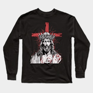 Jesus Christ the Beginning and the End Long Sleeve T-Shirt